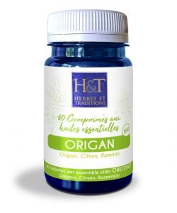 Origan comprimés aux huiles essentielles BIO, 60 comprimés